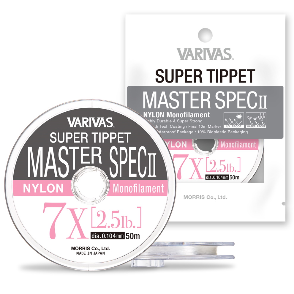 Varivas Super Tippet Master Spec II Nylon żyłka przyponowa muchowa